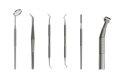 Zahnärztliche Instrumente vom Zahnarzt Karlsruhe